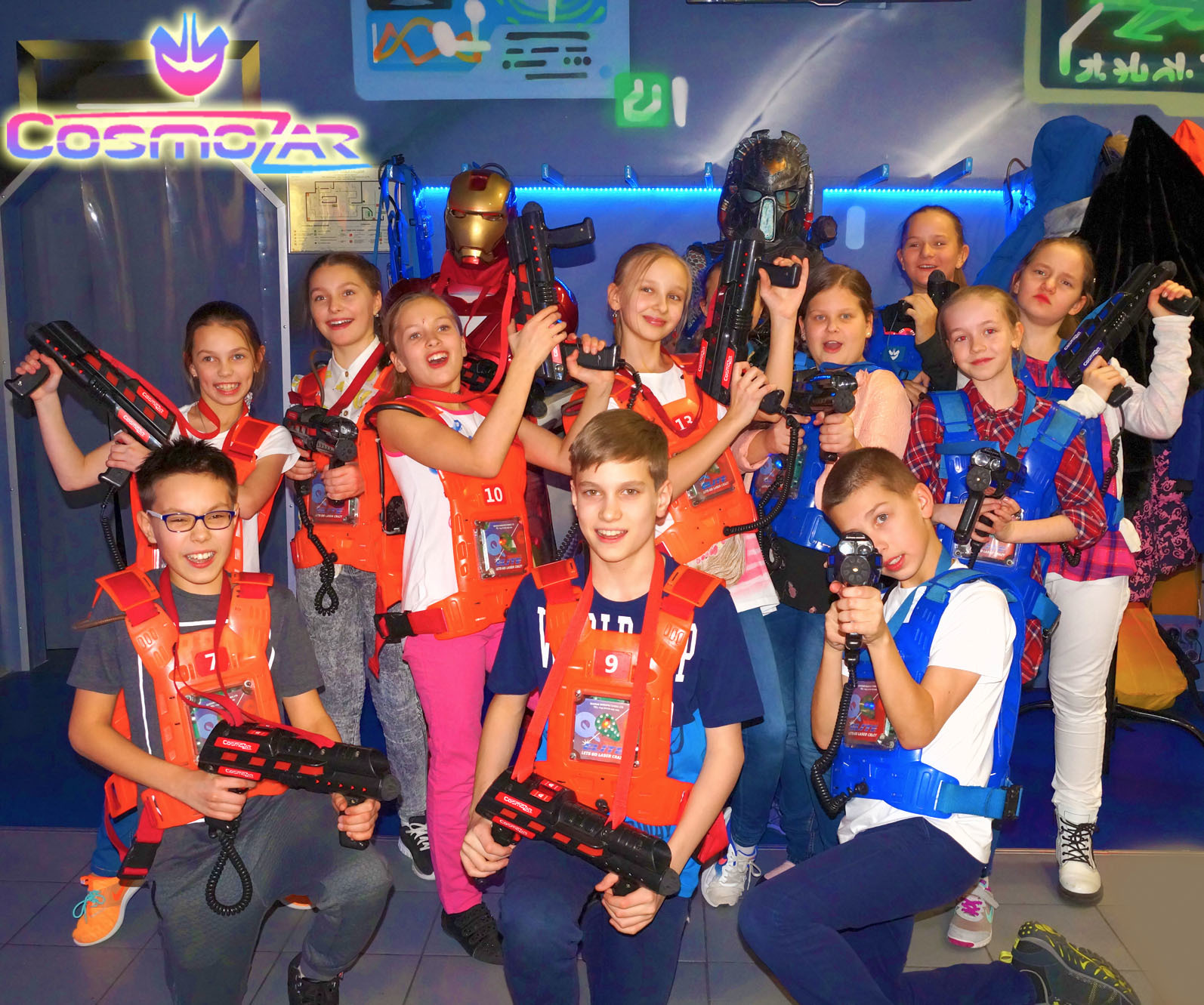 Cosmozar - My, , Laser tag, Paintball, Birthday, Children, Organization