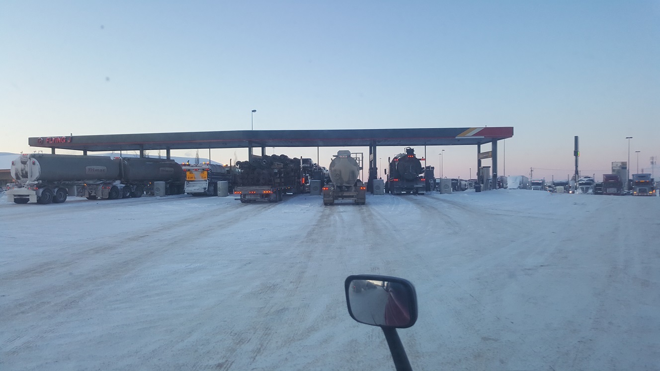 Один день на северо-западе Канады. - Моё, Канада, Зима, Дорога, Fucking snow, Длиннопост