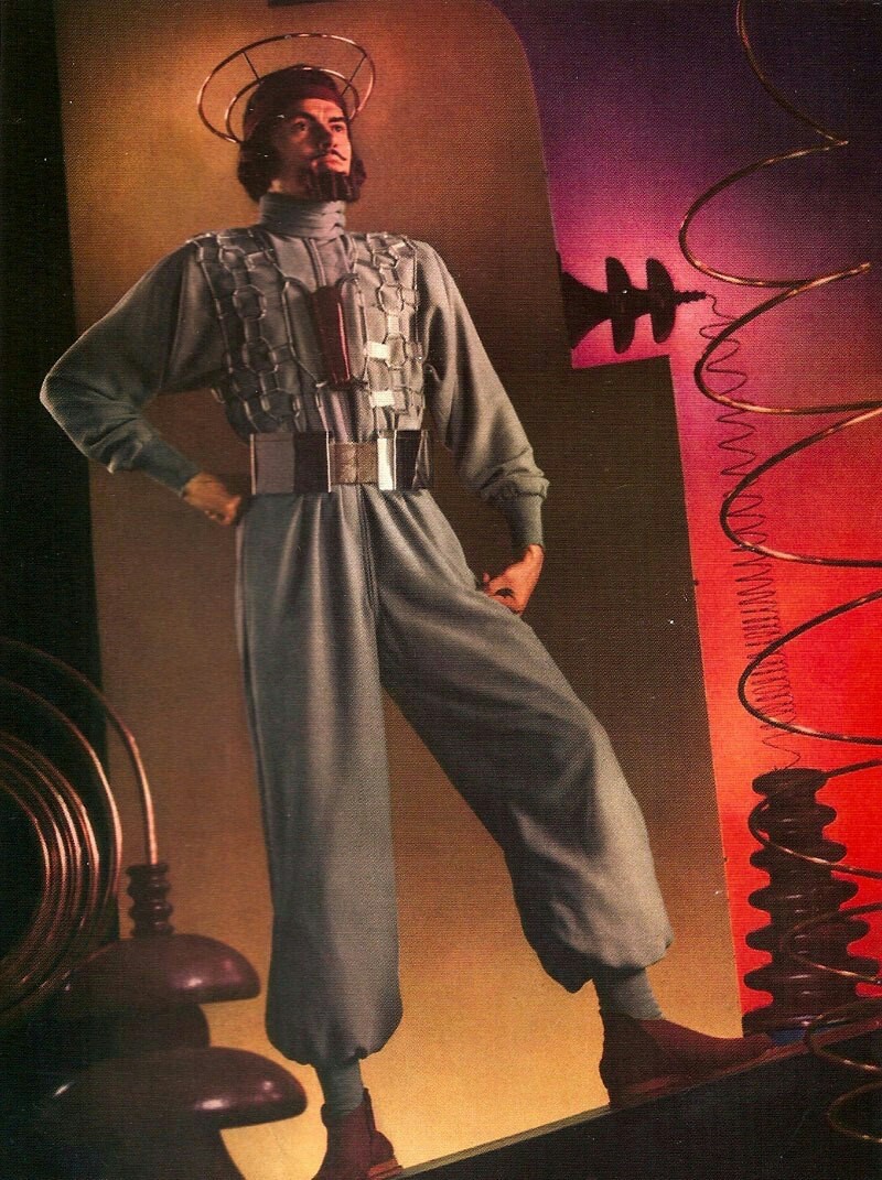 The image of a man of the future according to Vogue magazine, February 1939. - Retrofuturism, Vogue, Future