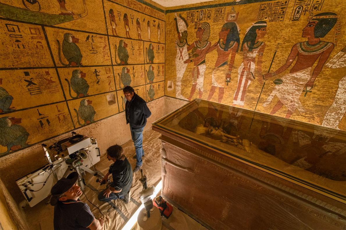 Египет Тутанхамон Гробница