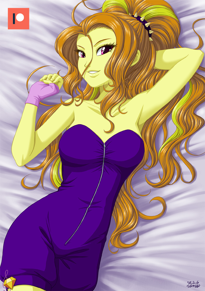 Seduce -Adagio Dazzle- - My little pony, Equestria girls, Adagio dazzle, Uotapo, Longpost