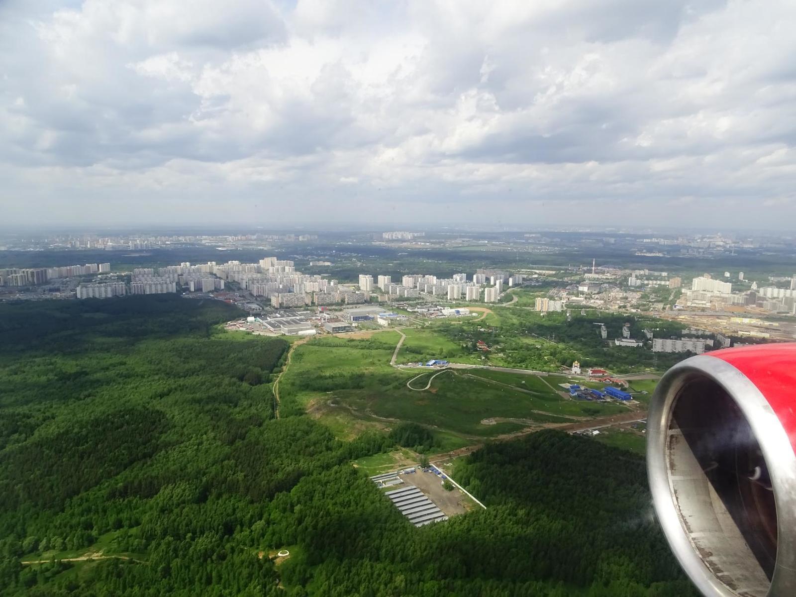 Russia, from the plane (Moscow) - part 2. - My, Russia, Airplane, Moscow, The photo, Longpost