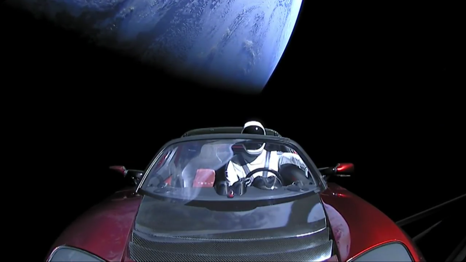 Just a machine in orbit around the earth. - Elon Musk, Tesla, Spacex