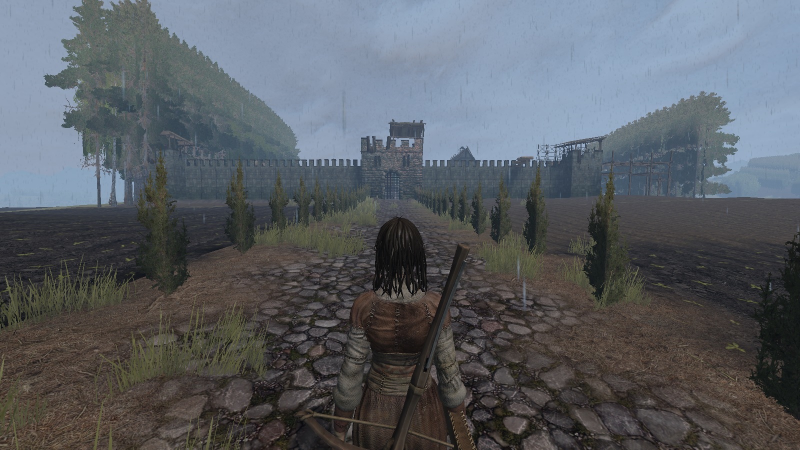 My life is feudal. - My, Life is feudal, MMORPG, Games, Middle Ages, Survival, GIF, Longpost