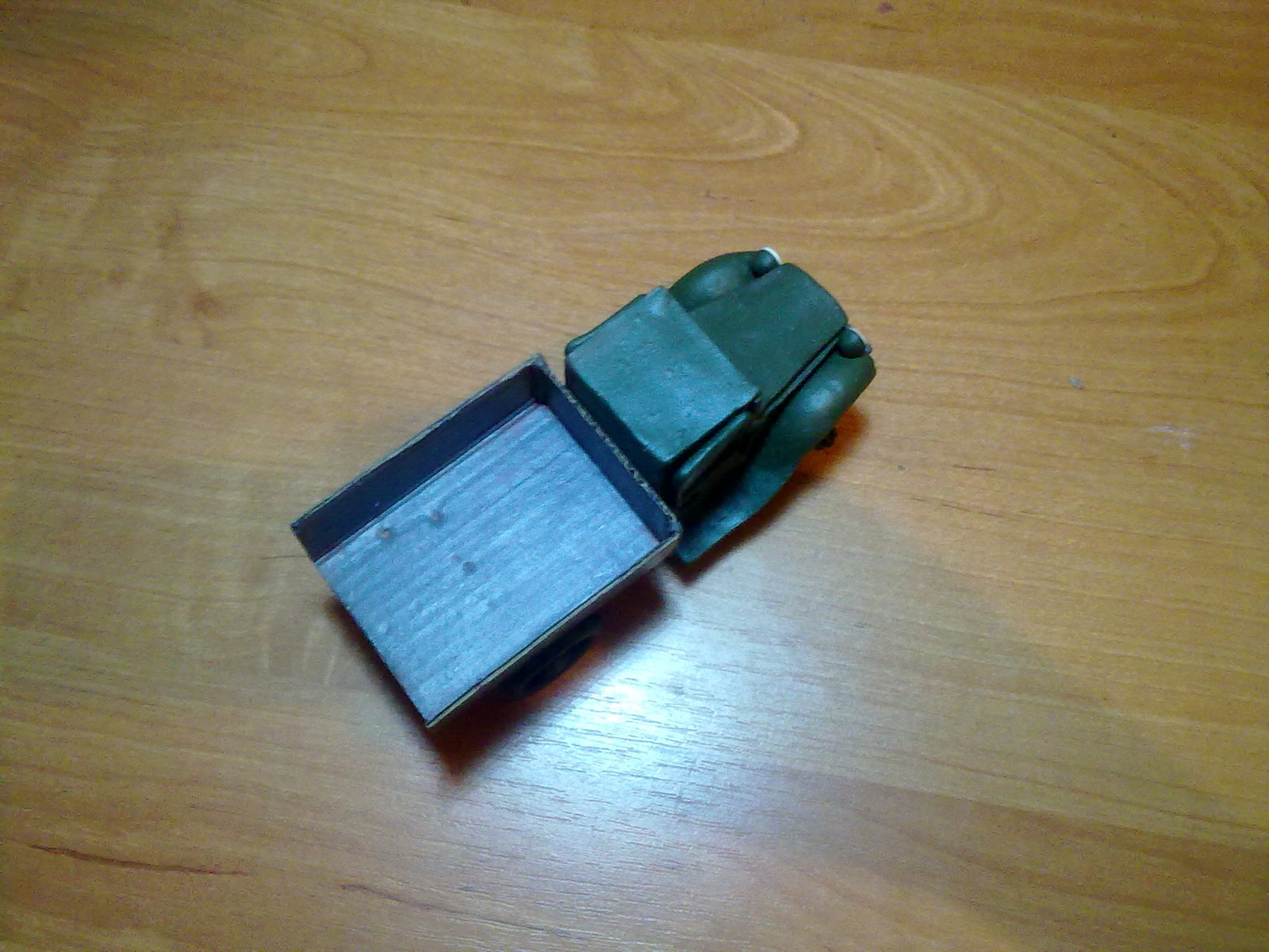 GAZ-AA (one and a half) from plasticine - My, Plasticine, , Car modeling, Longpost