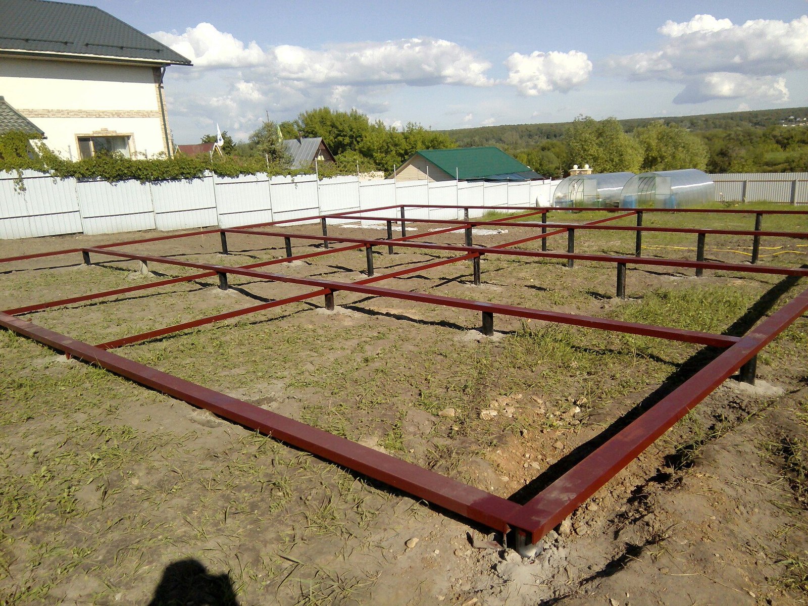 On the topic of screw piles and restoration of foundations. - My, Foundation, Screw piles, , Building, Dacha, Video, Longpost