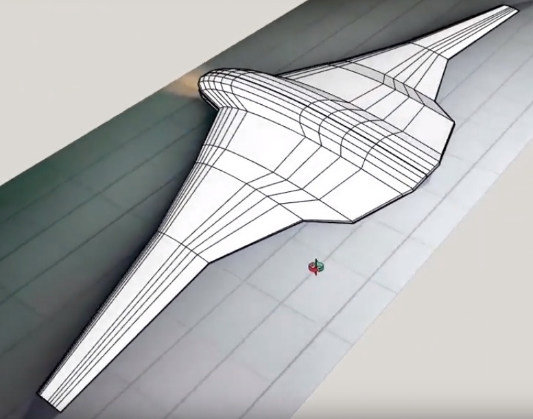 Drawing a simple 3D model - My, Sketchup, Drawing, Aircraft modeling, FPV drone, Video, SketchUp (program)