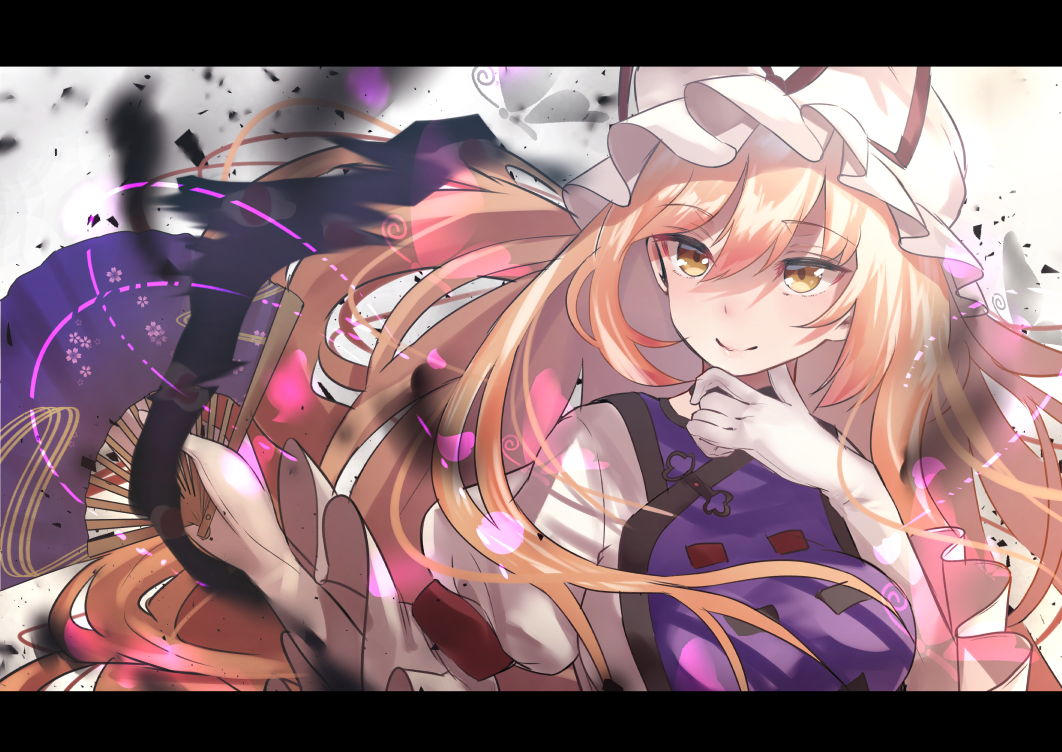 Yakumo yukari - Yakumo yukari, Touhou, Tojo, Anime art, Anime, Not anime, 