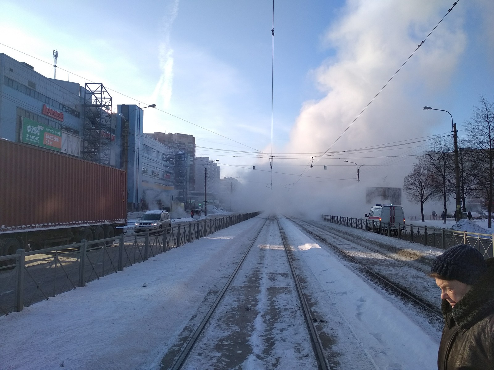 Когда лопнуло не только терпение - Моё, Санкт-Петербург, Прорыв, Труба, Авария, Кипяток, Чиновники, Надоело, Длиннопост