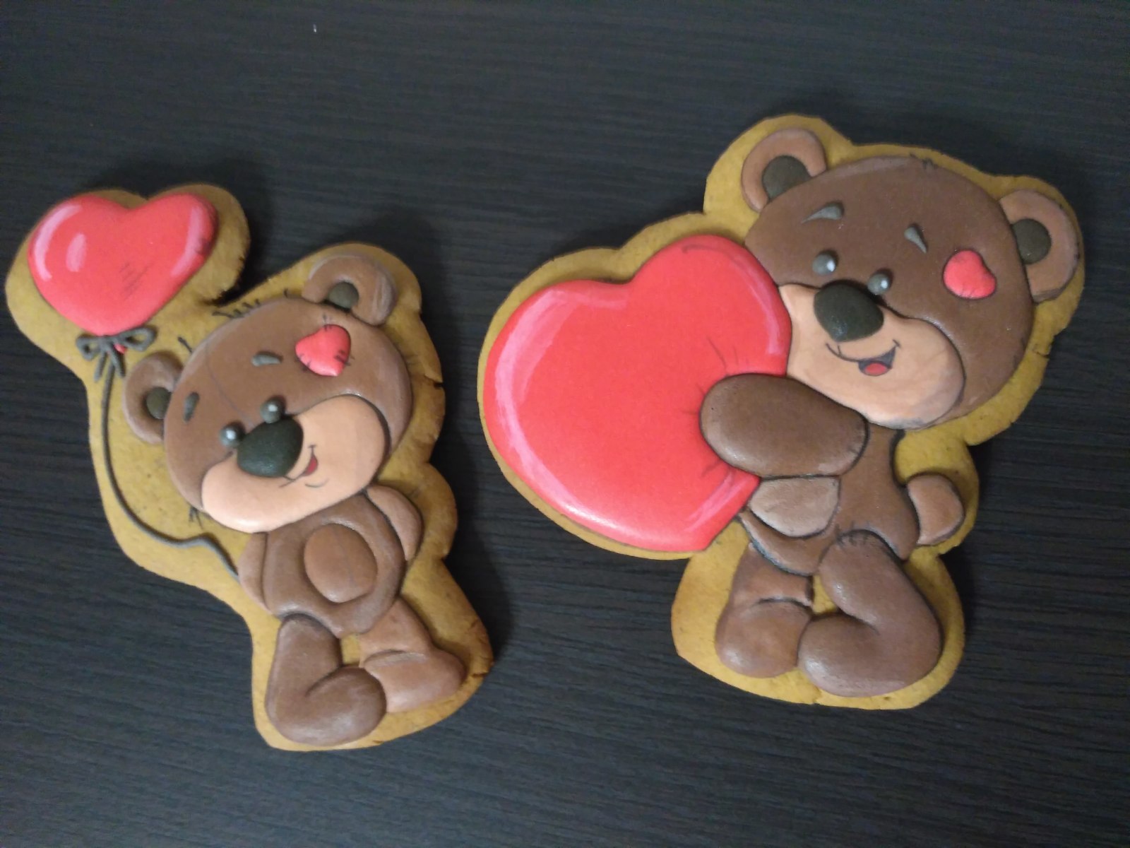 Valentine's Day - My, Gingerbread, Valentine's Day, Handmade, Hobby, , Presents, Longpost