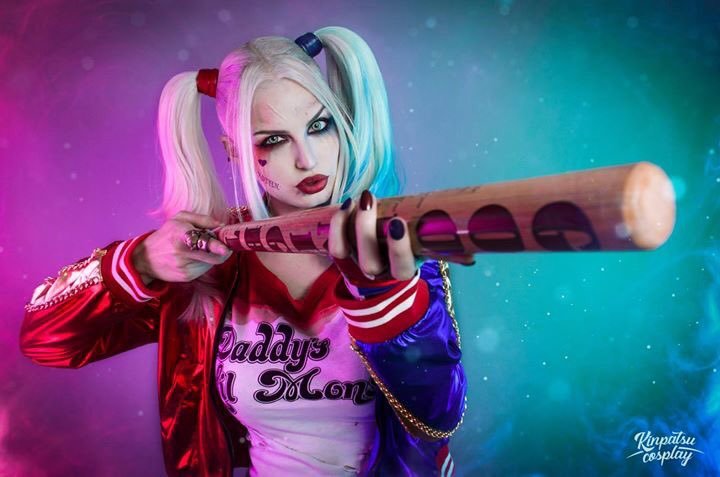 Harley Quinn - by - Kinpatsu - Косплей, DC Comics, Харли Квинн, Девушки, Отряд Самоубийц, Kinpatsu