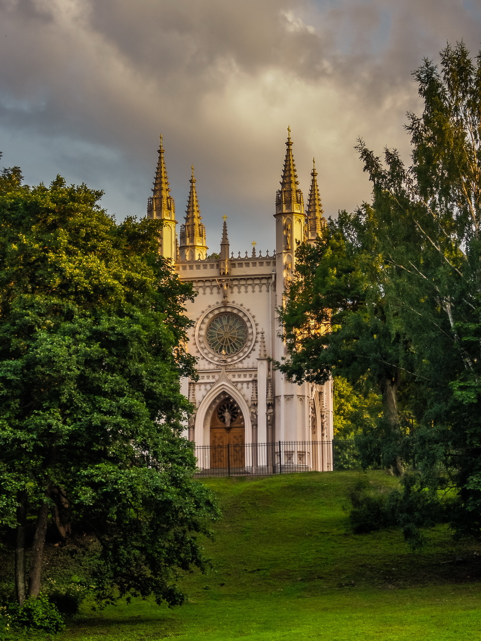 Gothic chapel (interior) - My, Peterhof, Gothic Chapel, Gothic, Saint Petersburg, Belimov-Gushchin, Religion, Christianity, Longpost