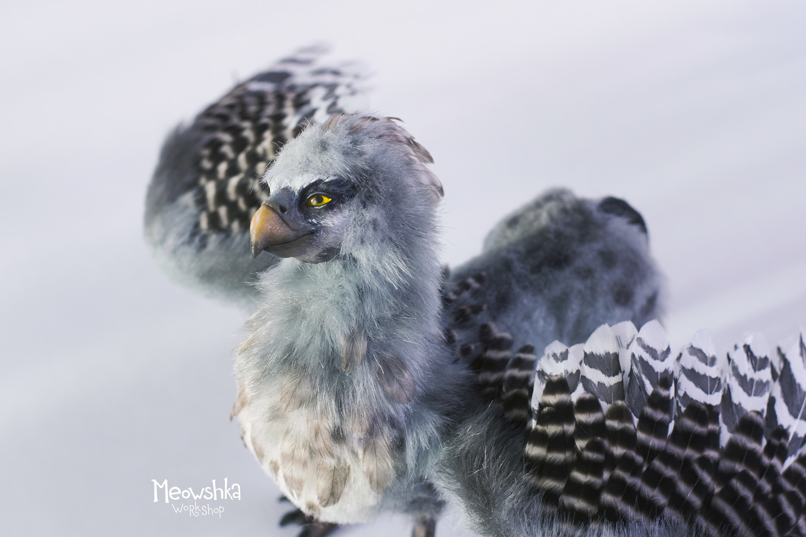 Hippogriff - My, Harry Potter, Hippogriff, Toys, Handmade, Longpost, Needlework without process, Fantastic Beasts and Where to Find Them