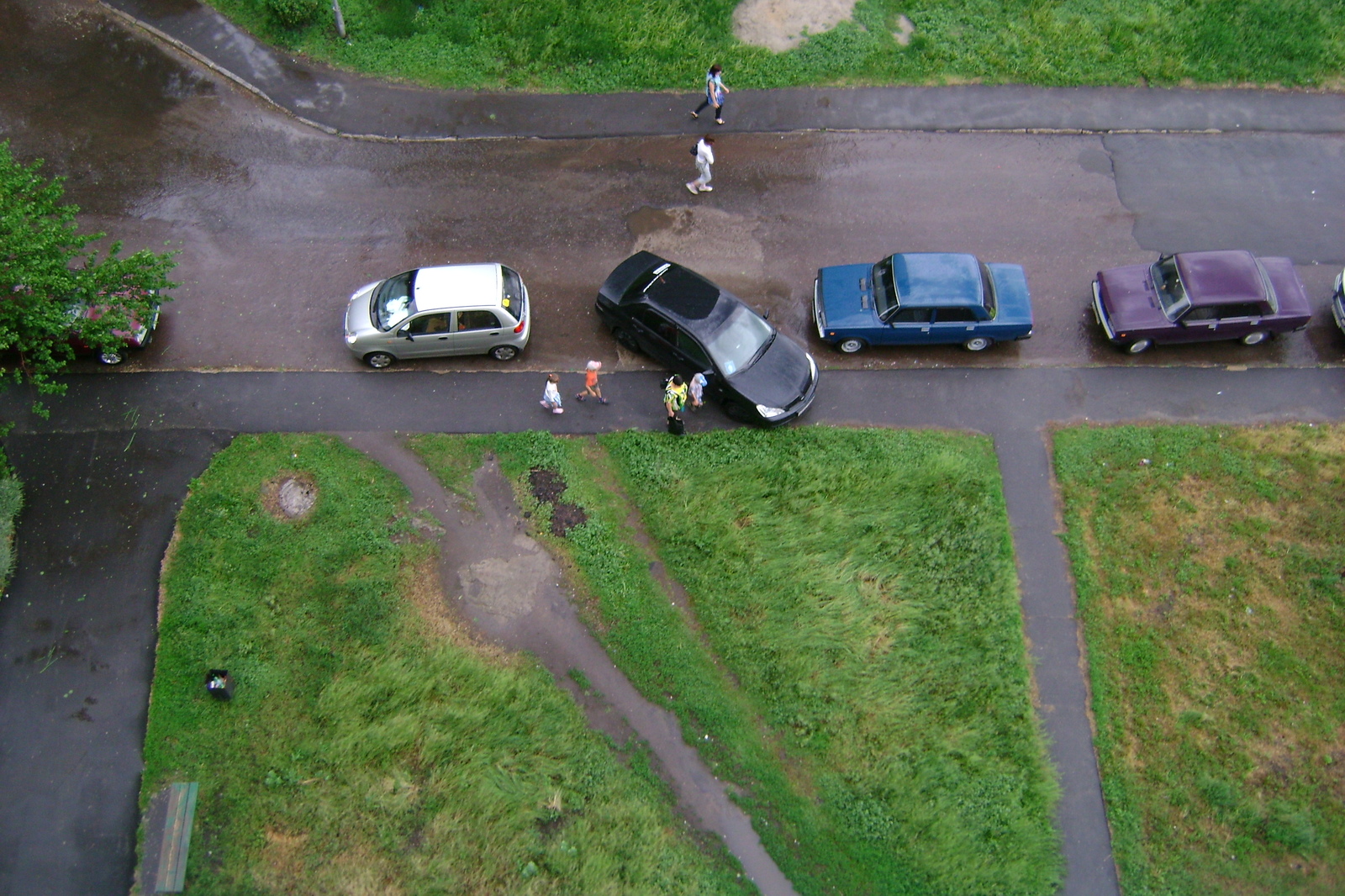 I park like... - My, Parking, Неправильная парковка