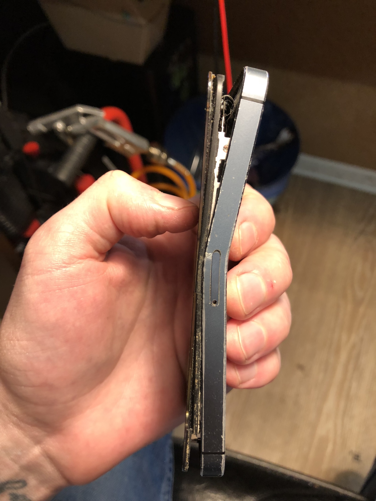 Brought this phone in for repair - My, iPhone, Work, Repair, Longpost