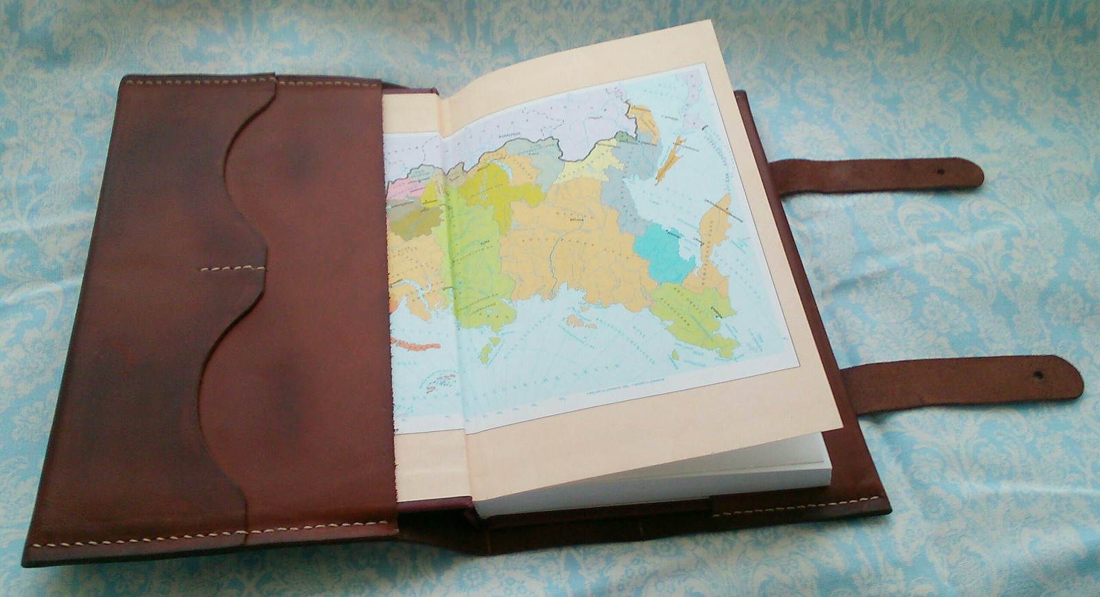 Leather diary covers - My, Needlework, Cover, , Diary, Longpost