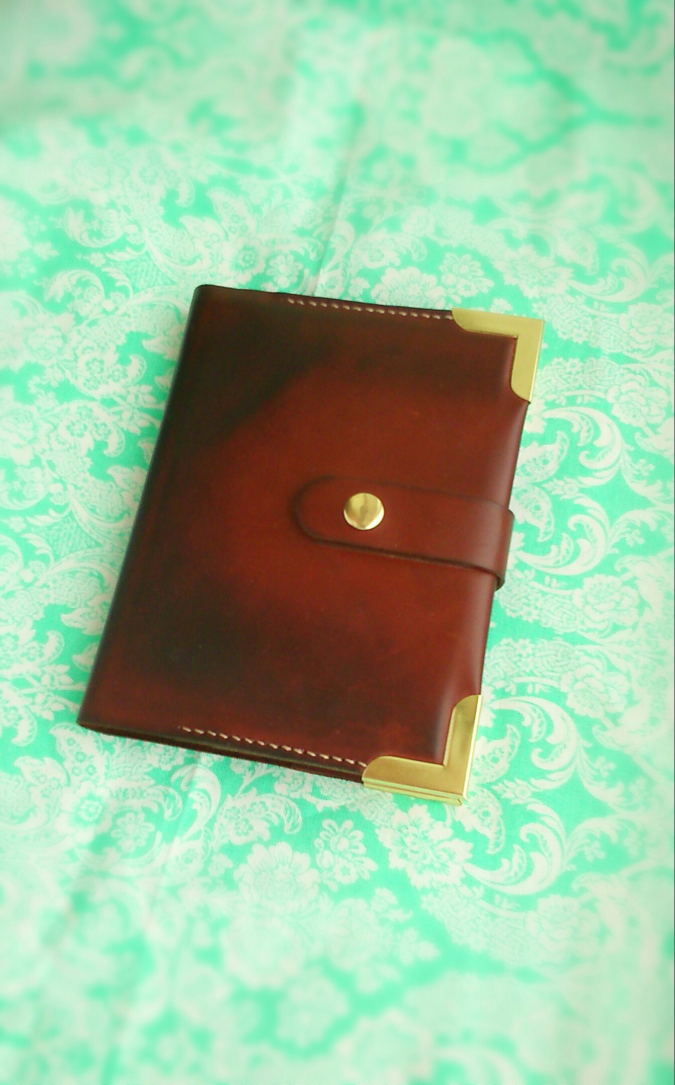 Leather diary covers - My, Needlework, Cover, , Diary, Longpost