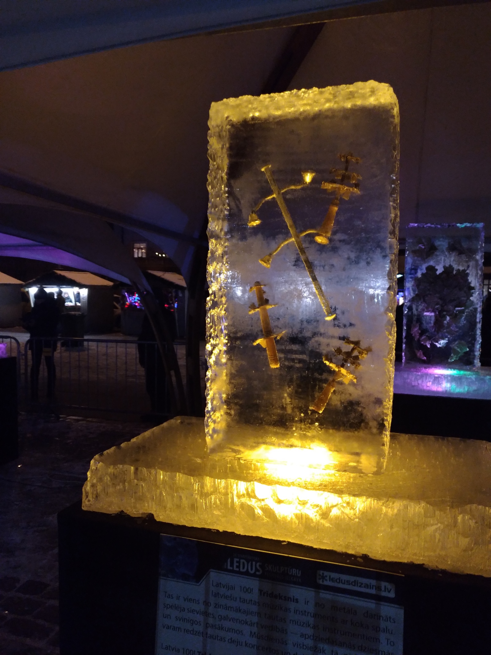 Ice sculptures - My, Ice sculpture, , Longpost