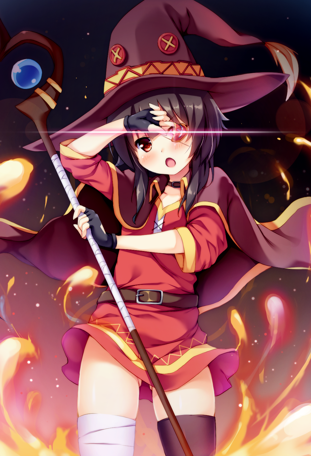 Megumin ^.^ - Anime art, Konosuba, Megumin