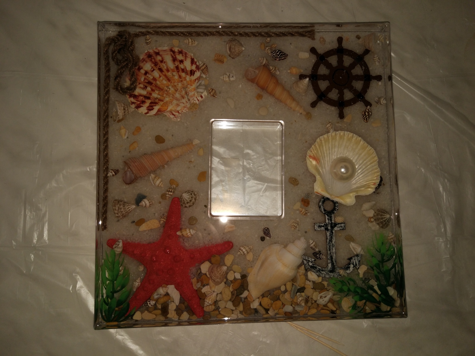 Time is water. - My, Clock, Epoxy resin, Crooked hands, Longpost