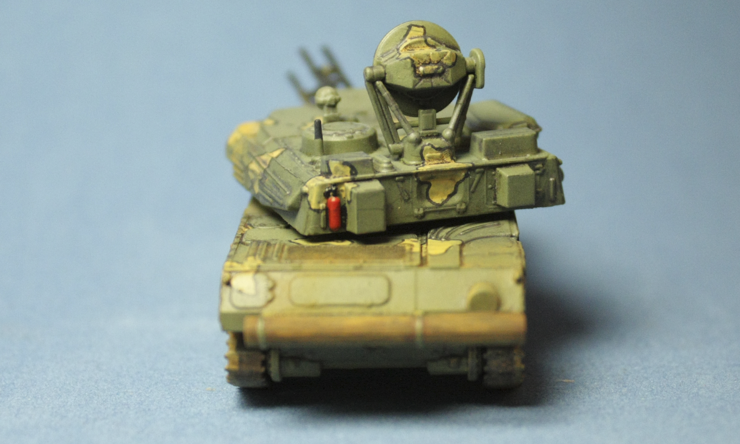 Shilka Syrian Air Defense 1/100 - My, Hobby, Modeling, , Shilka, Star, Longpost, Stars, Zvezda