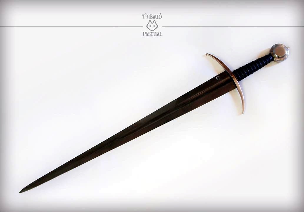 Medieval swords. - Sword, , , Middle Ages, Longpost, Blade