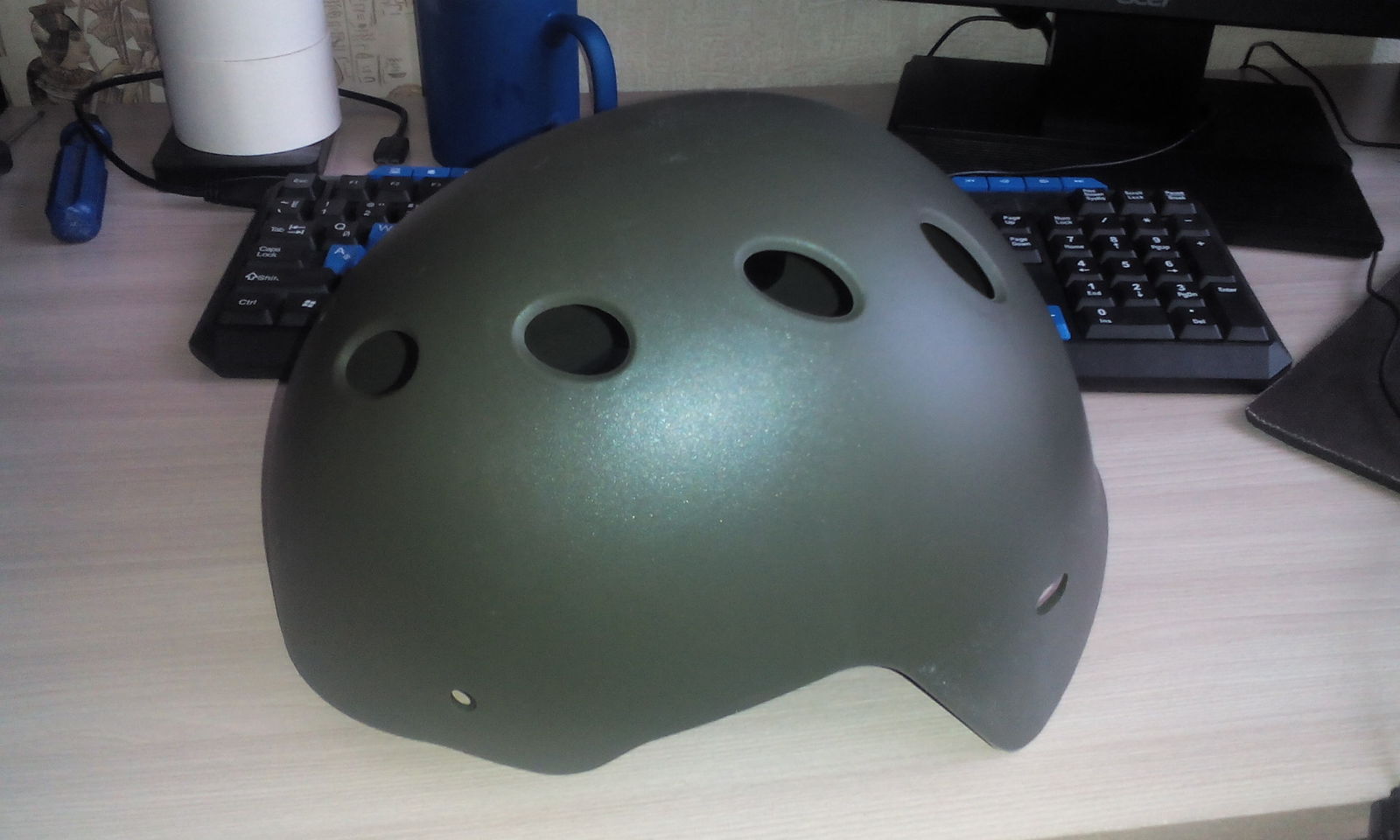 Helmet cover. - My, Handmade, Airsoft, Sewing, Longpost