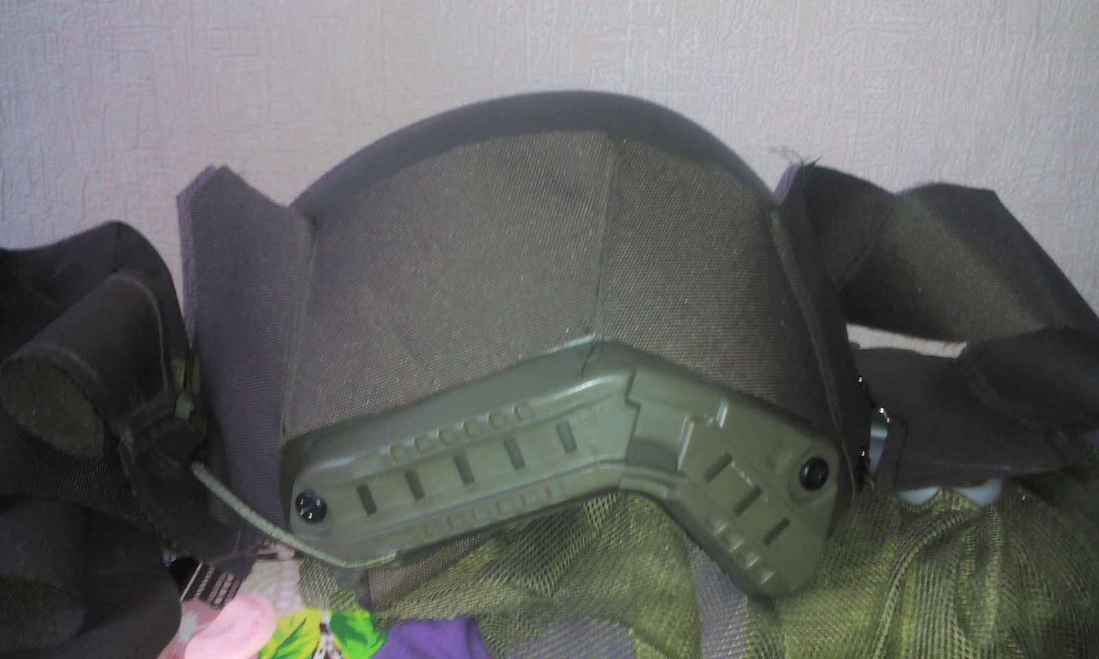 Helmet cover. - My, Handmade, Airsoft, Sewing, Longpost