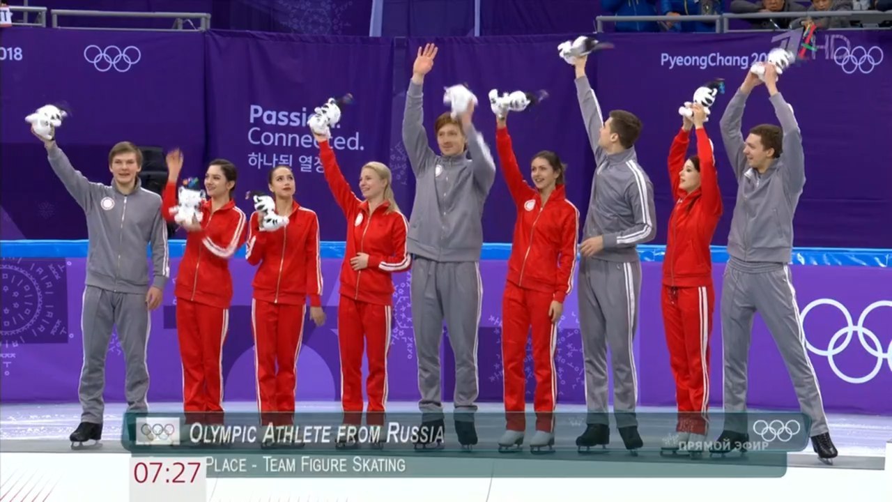 Congratulations skaters!!! - Olympiad, Figure skating, Silver, Team, Russia