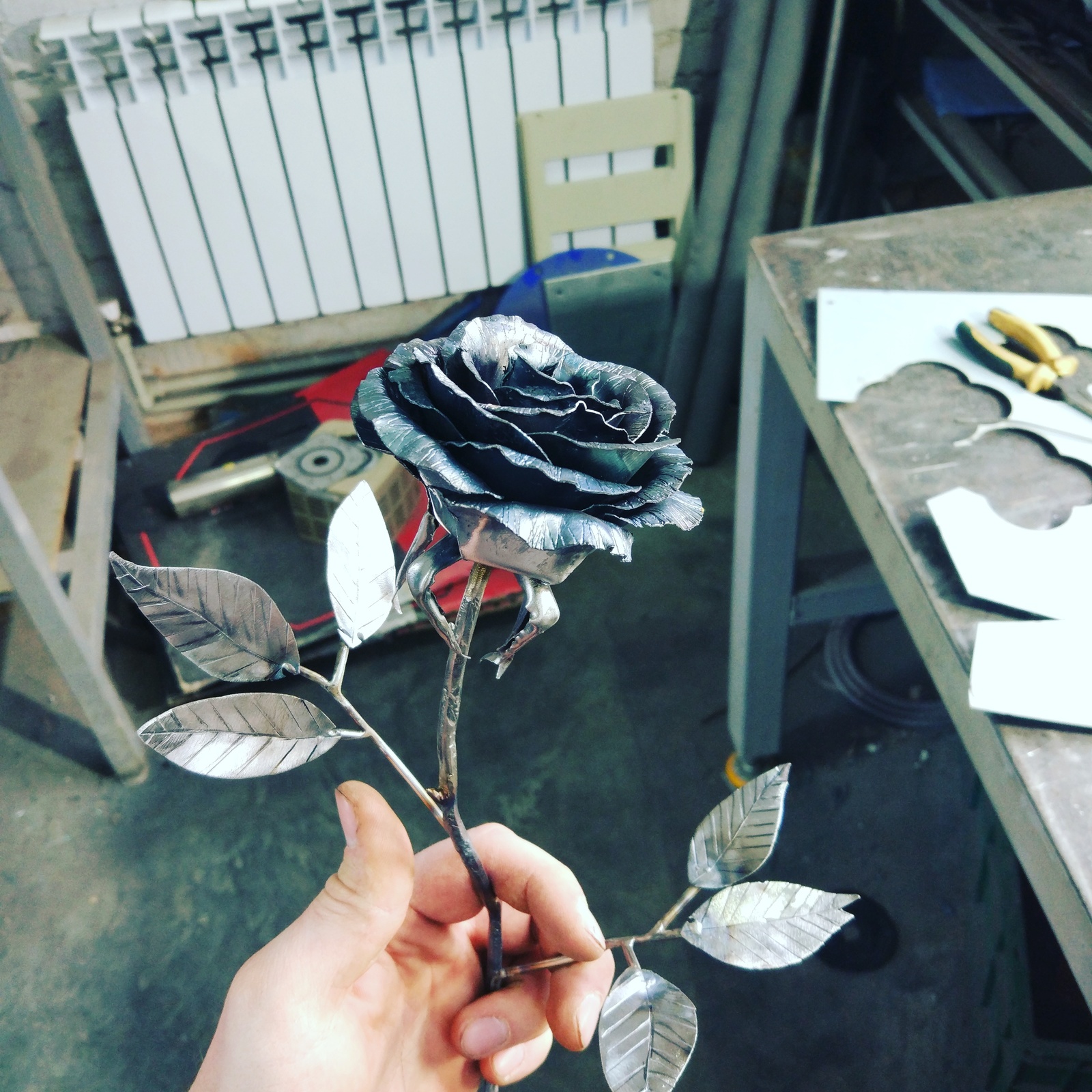 the Rose - My, Forging, the Rose, Crafts