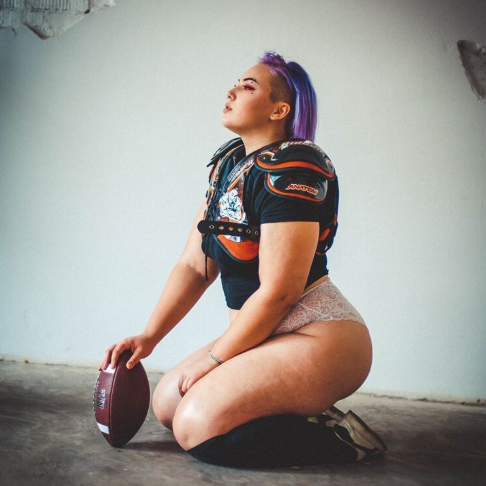 Women's sport without templates - Vladivostok, American football, Longpost