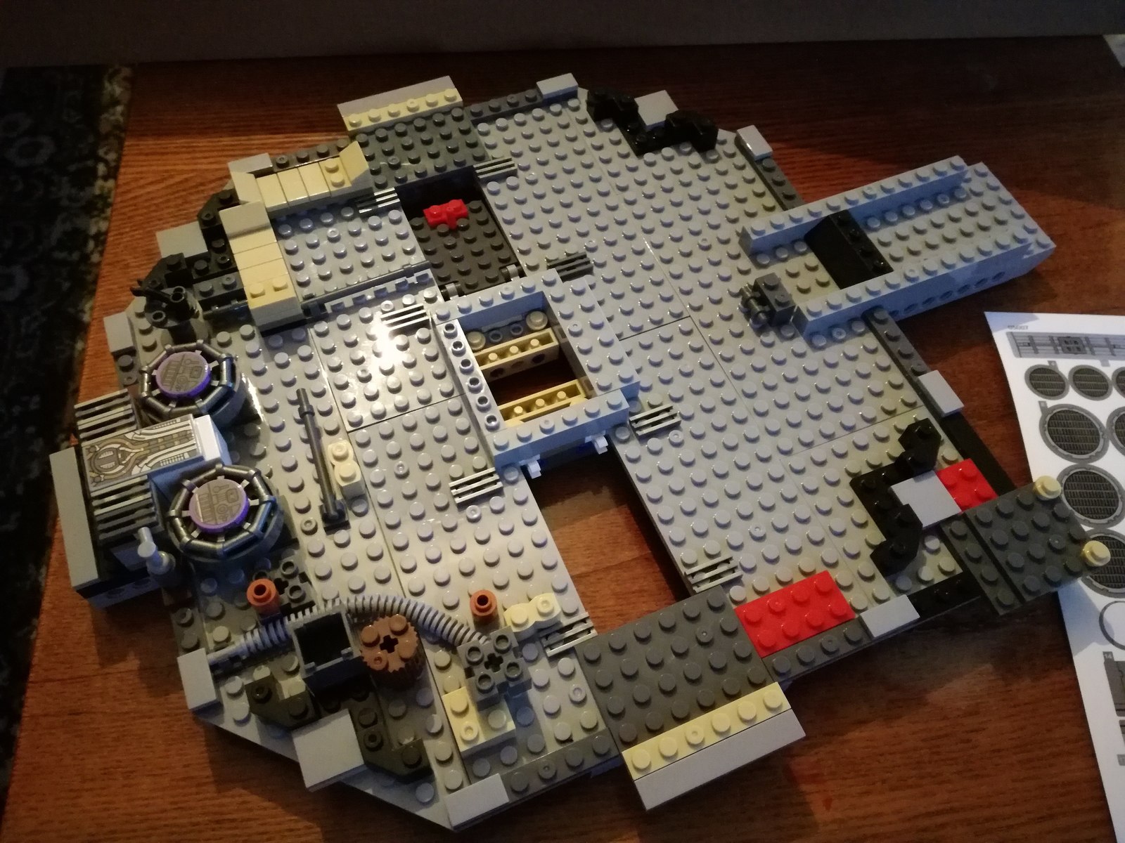 Millennium Falcon - My, , Millennium falcon, Star Wars, Constructor, Longpost