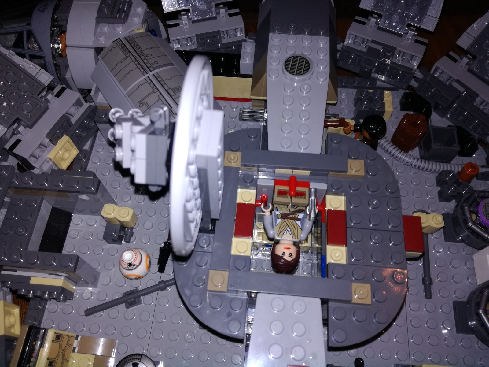 Millennium Falcon - My, , Millennium falcon, Star Wars, Constructor, Longpost