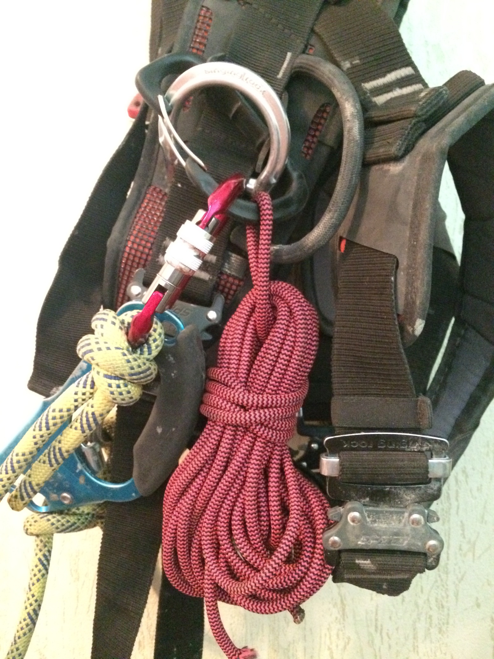 The necessary minimum equipment for an industrial climber. - My, Industrial alpinism, Equipment, Height, Longpost