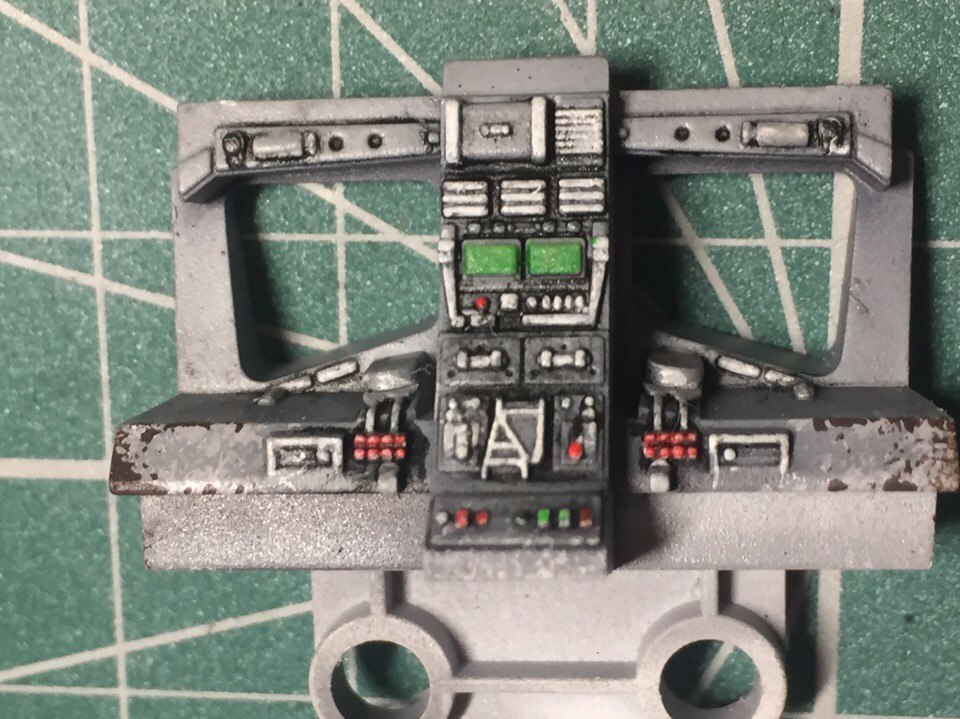 Painting model AT-ST from Bandai in 1/48 scale (interior) - My, Star Wars, Modeling, Bandai, Hobby, Stand modeling, My, At-St, Longpost