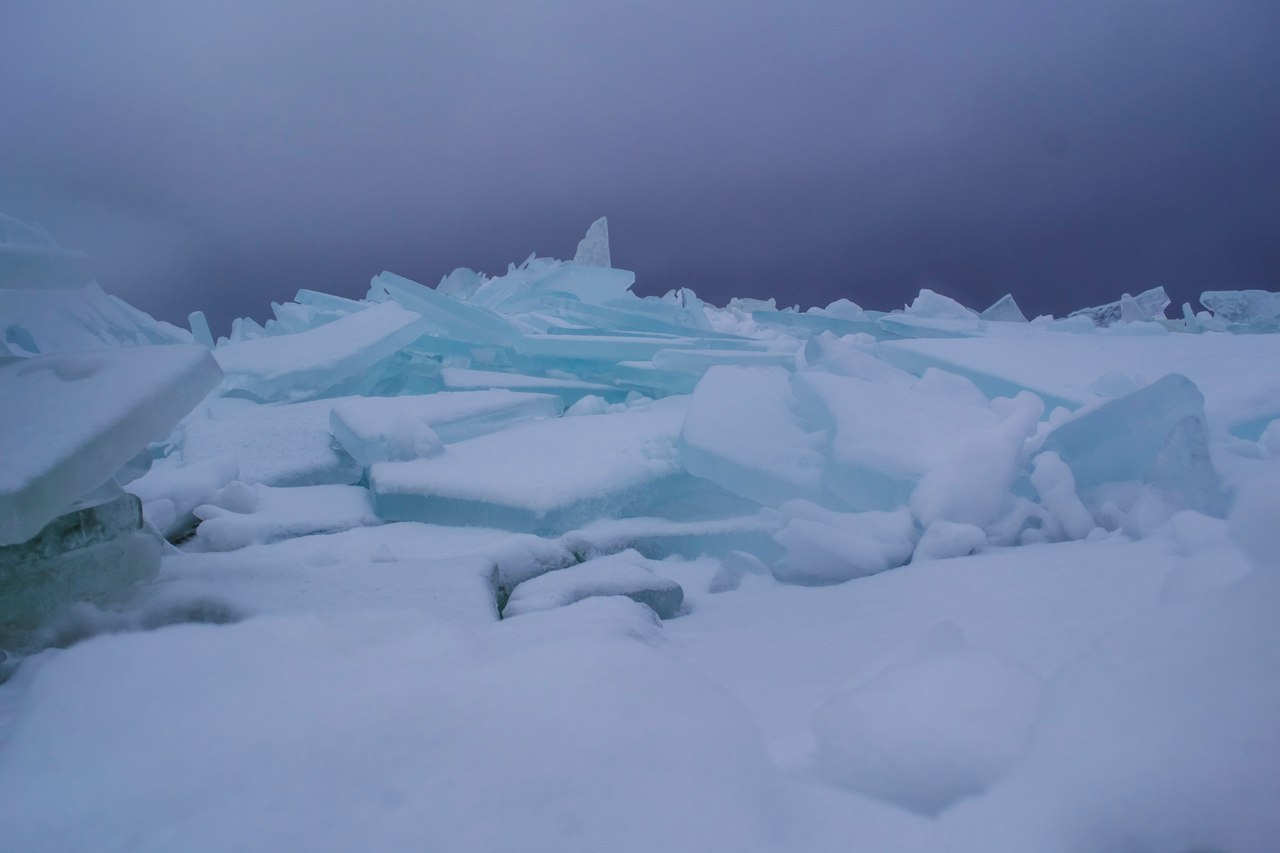 Ice hummocks in the Gulf of Finland - My, Winter, The Gulf of Finland, Saint Petersburg, Sky, Clouds, The photo