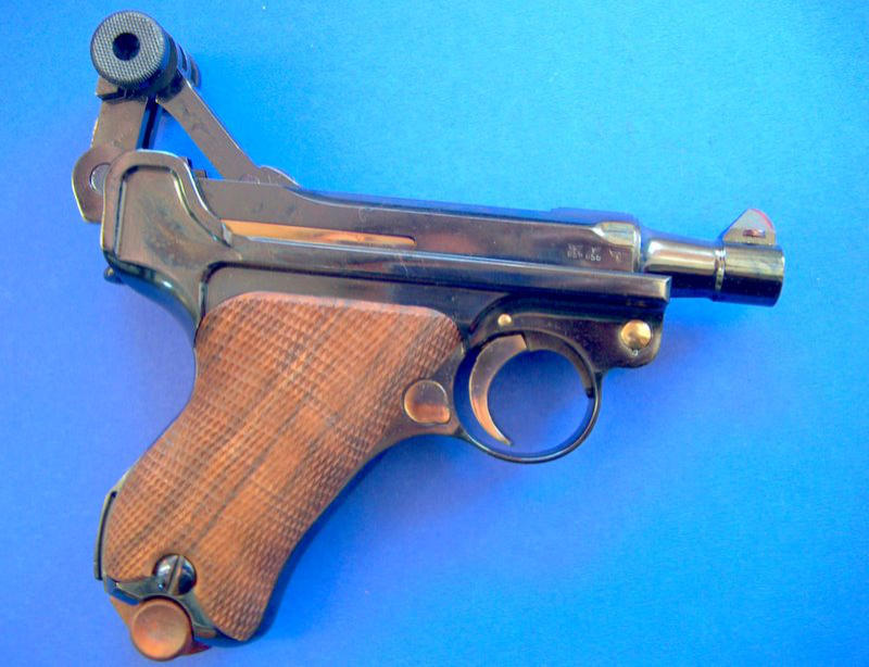 And it's all about him - 2: good old P.08 - Luger p08, , Parabellum, Weapon, Video, Longpost, Inventions