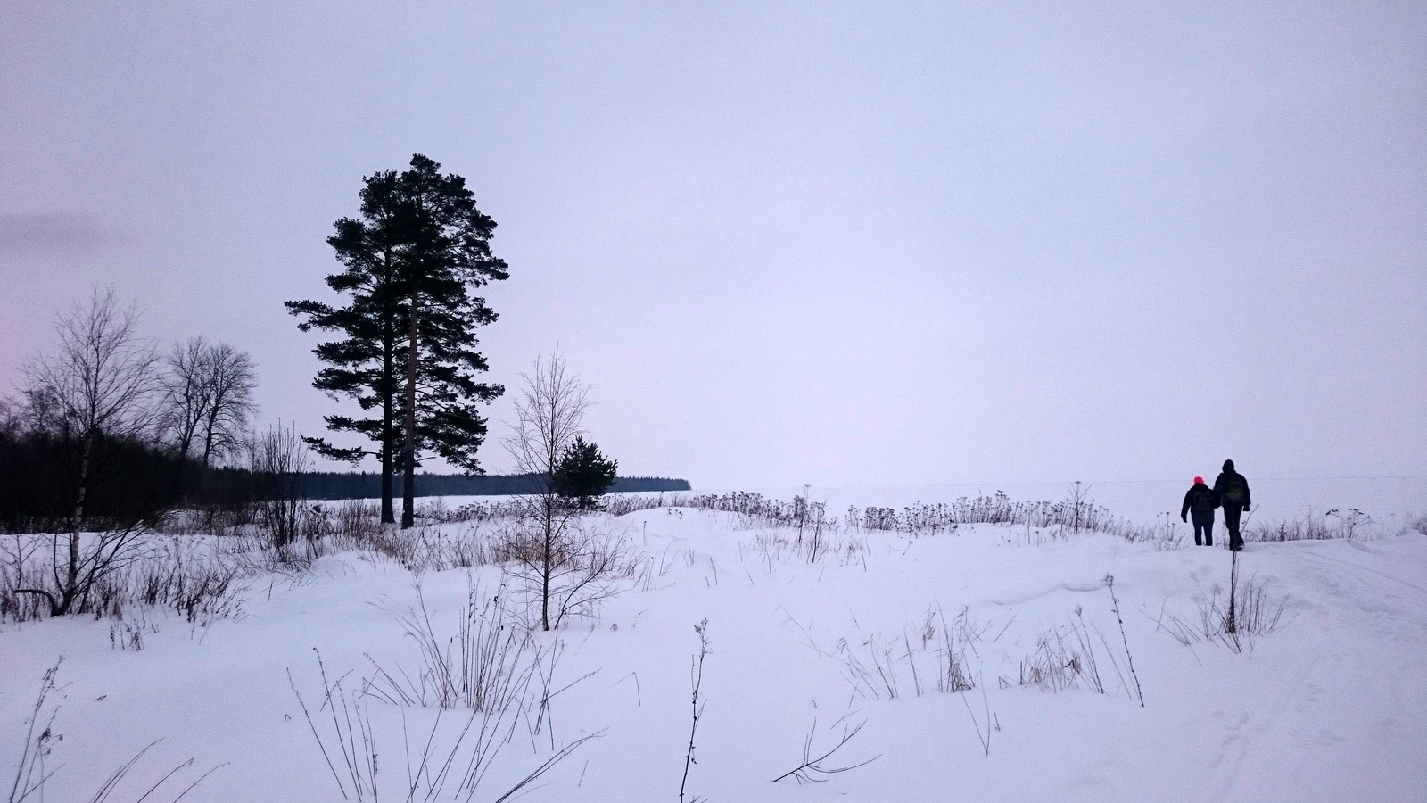 In search of lighthouses. Hike to the Sukhonos Lighthouse - My, Lighthouse, Beacons, Lake Onega, Hike, Longpost, Winter, Tourism