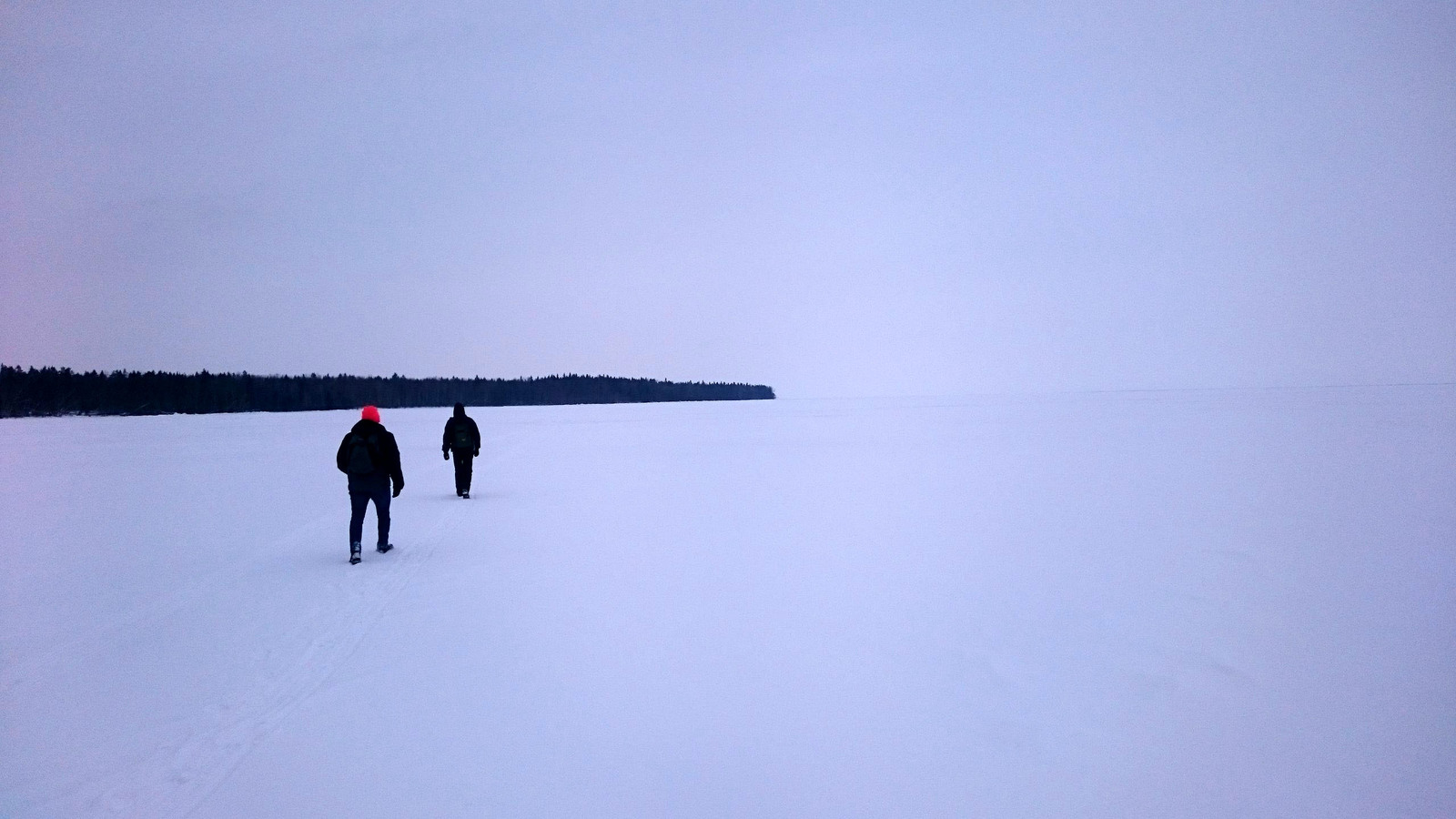 In search of lighthouses. Hike to the Sukhonos Lighthouse - My, Lighthouse, Beacons, Lake Onega, Hike, Longpost, Winter, Tourism