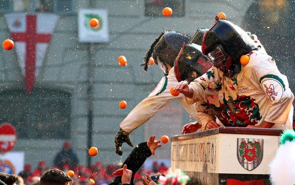 Orange fights in Piedmont - Piedmont, Italy, Orange, Folk fun, Longpost