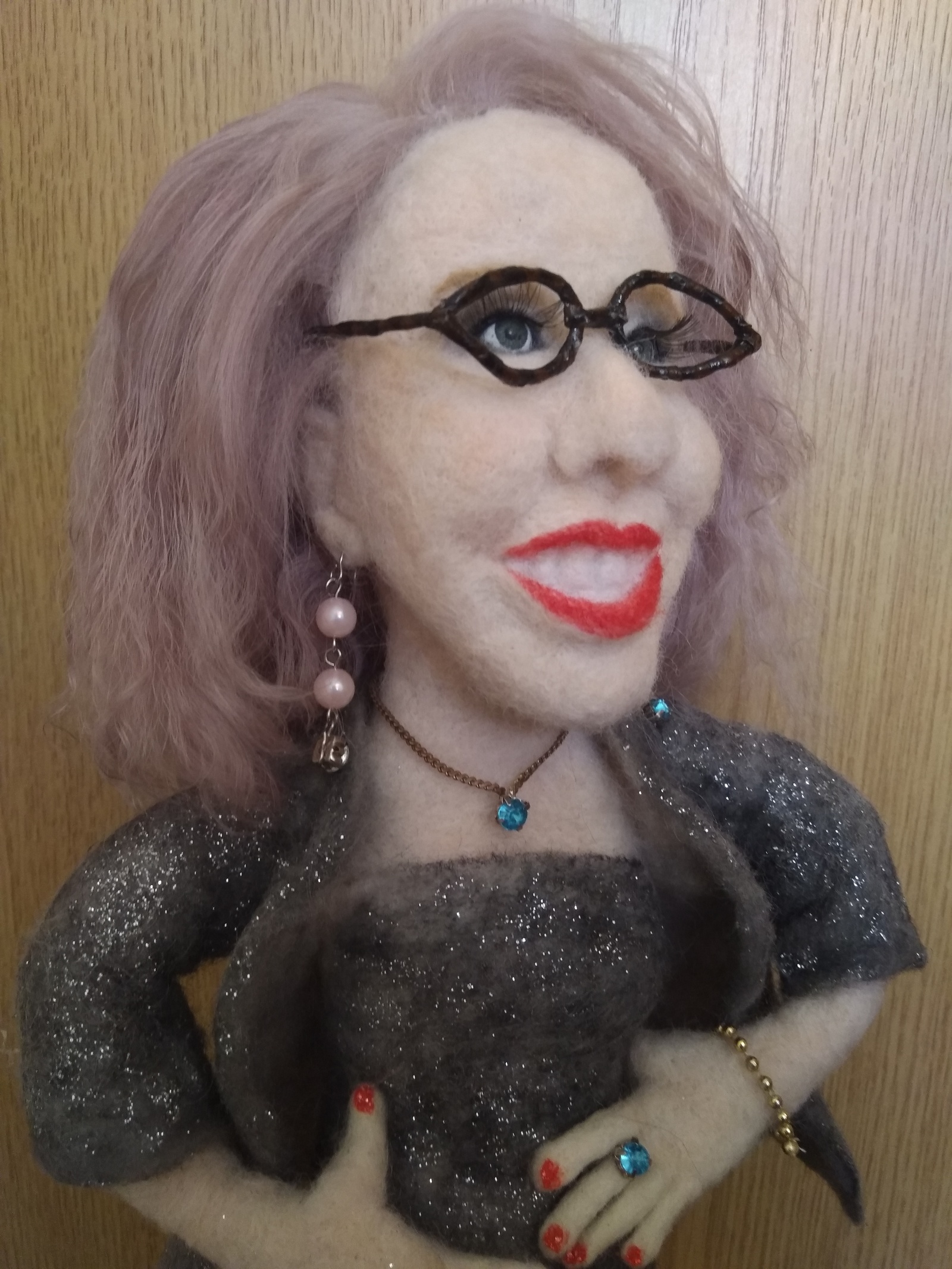 Felted Politicians 3 - My, Dry felting, , Needlework without process, Politics, Sobchak, Vladimir Putin, Kim, Longpost, Kim Chen In, Ksenia sobchak