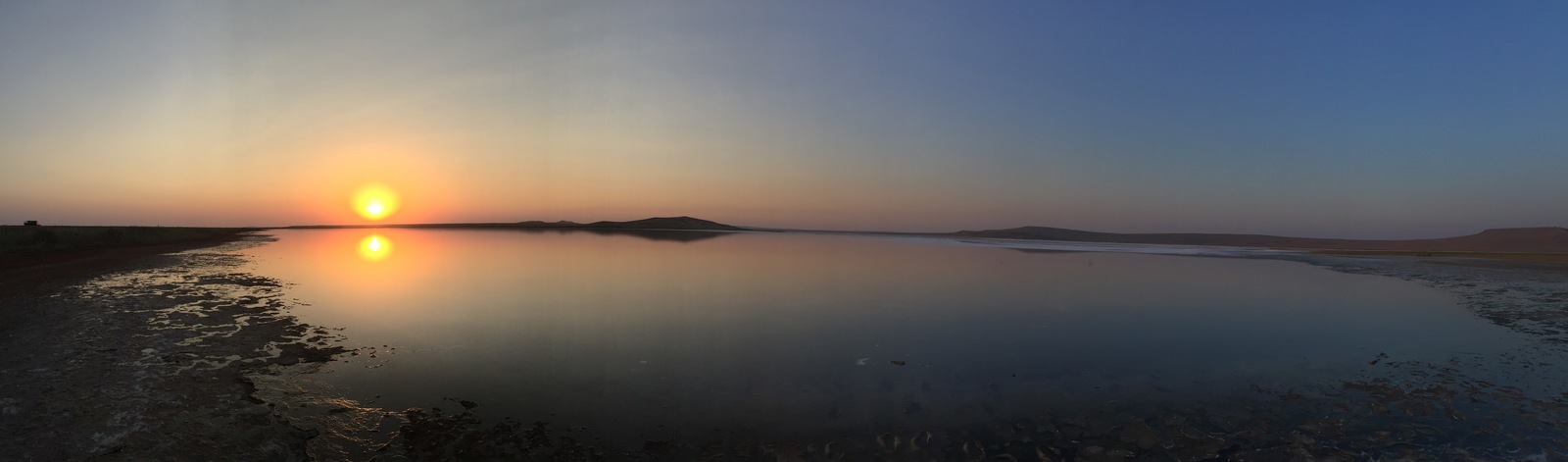 Panoramas of ideal places to relax body and soul in Crimea - My, Crimea, Панорама, Perfect place, Pink Lake, Meganom, Kara-Dag, , Longpost