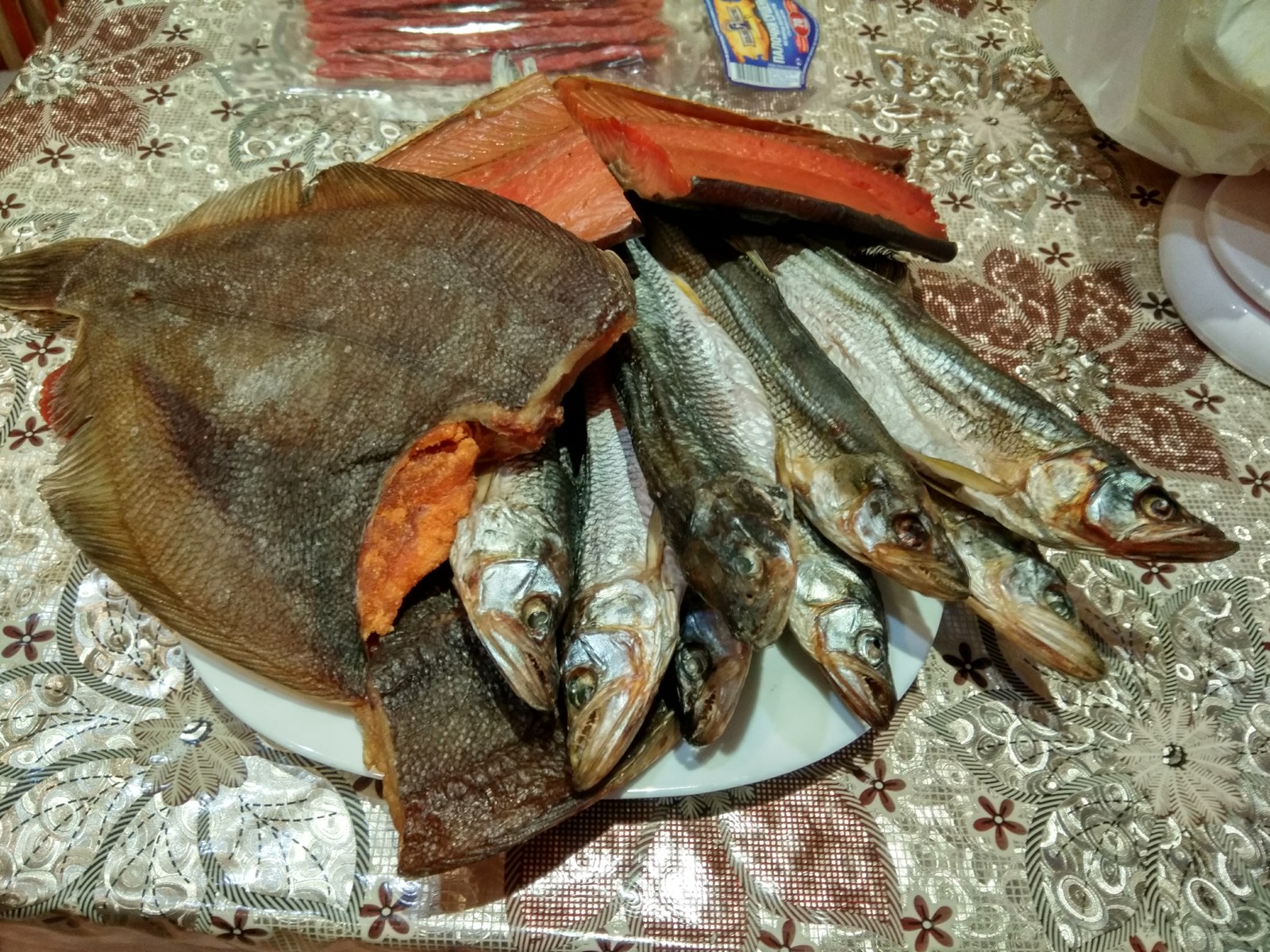 I still ate flounder)) - My, Plaice, Omichka, Presents, Good people, Longpost