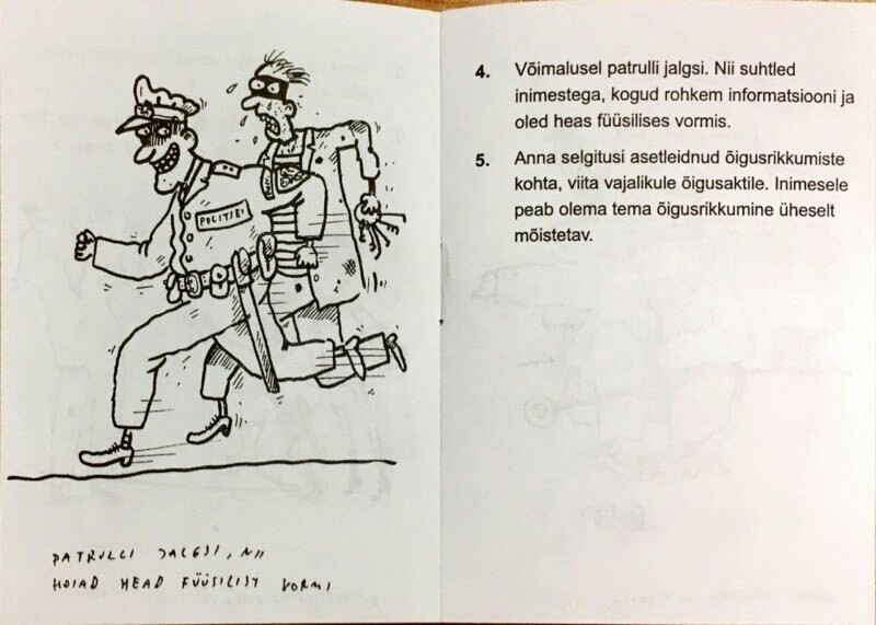 Memo of an Estonian policeman - Police, Estonia, What's this?, Memo, From the network, Copy-paste, Longpost