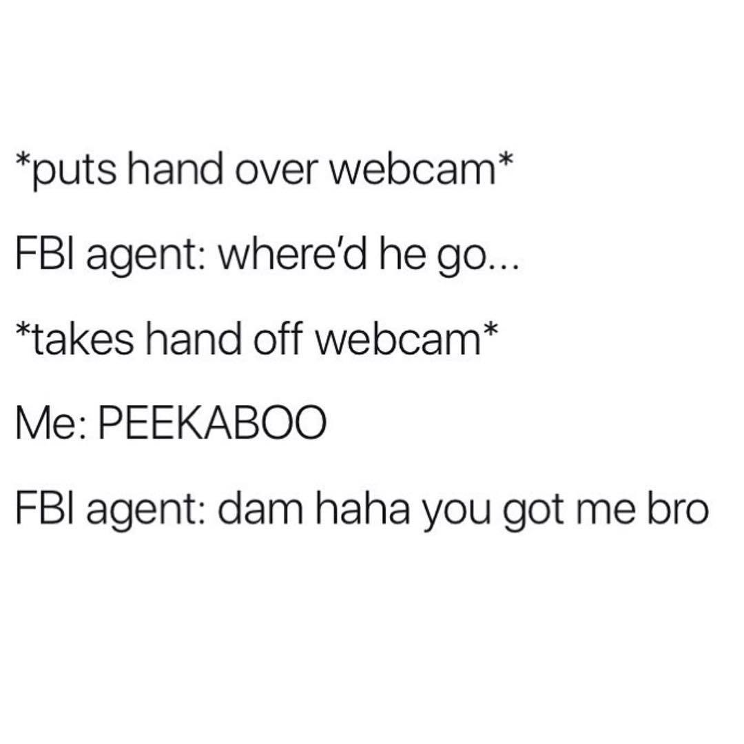 FBI Favorites - My, , FBI, Webcam