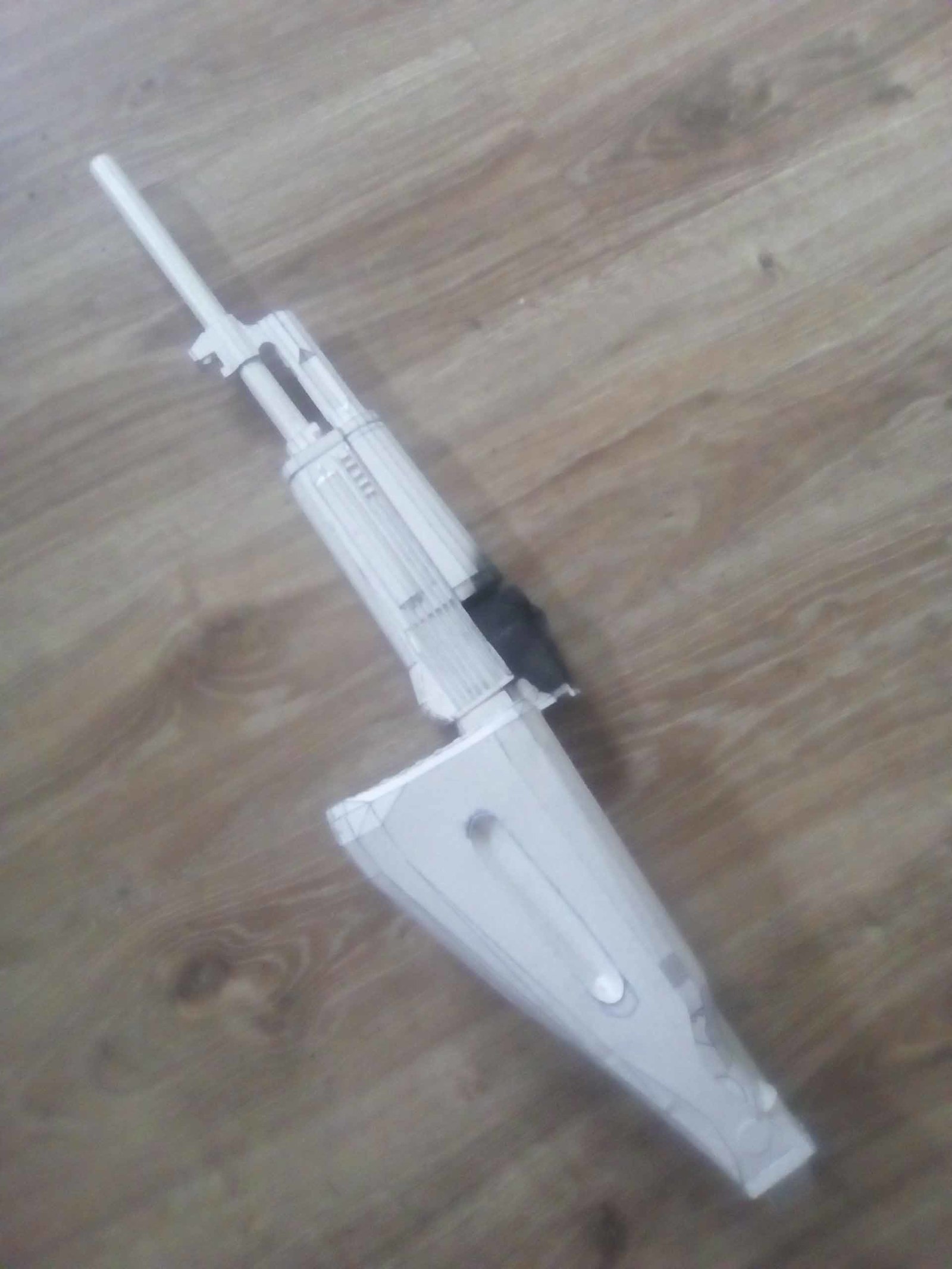 AK 74M paper. - My, Papercraft, Hobby, Models, Ak-74, , Longpost