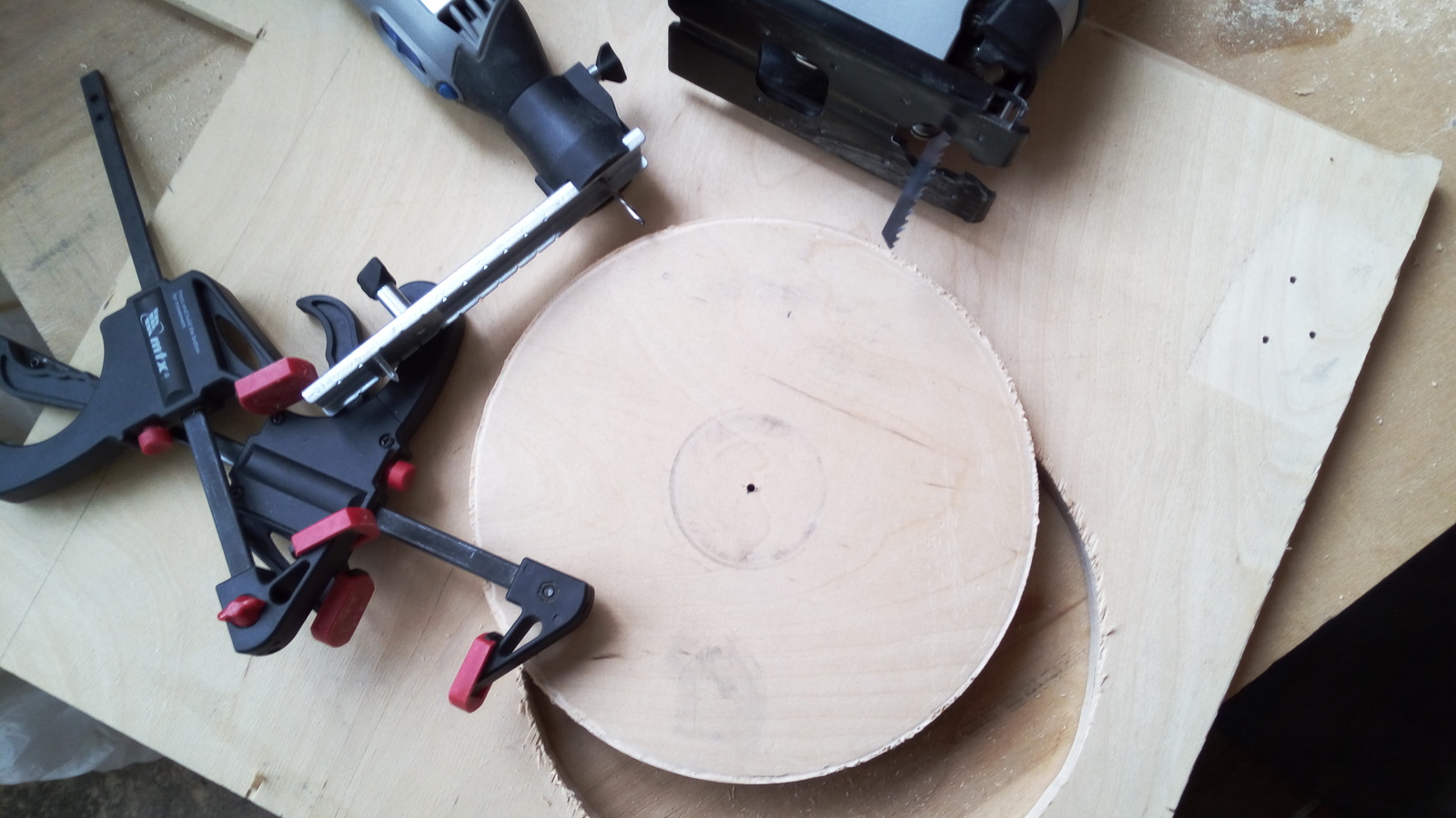 Clock in the carpentry shop - My, Plywood, Ash, Acrylic, Longpost