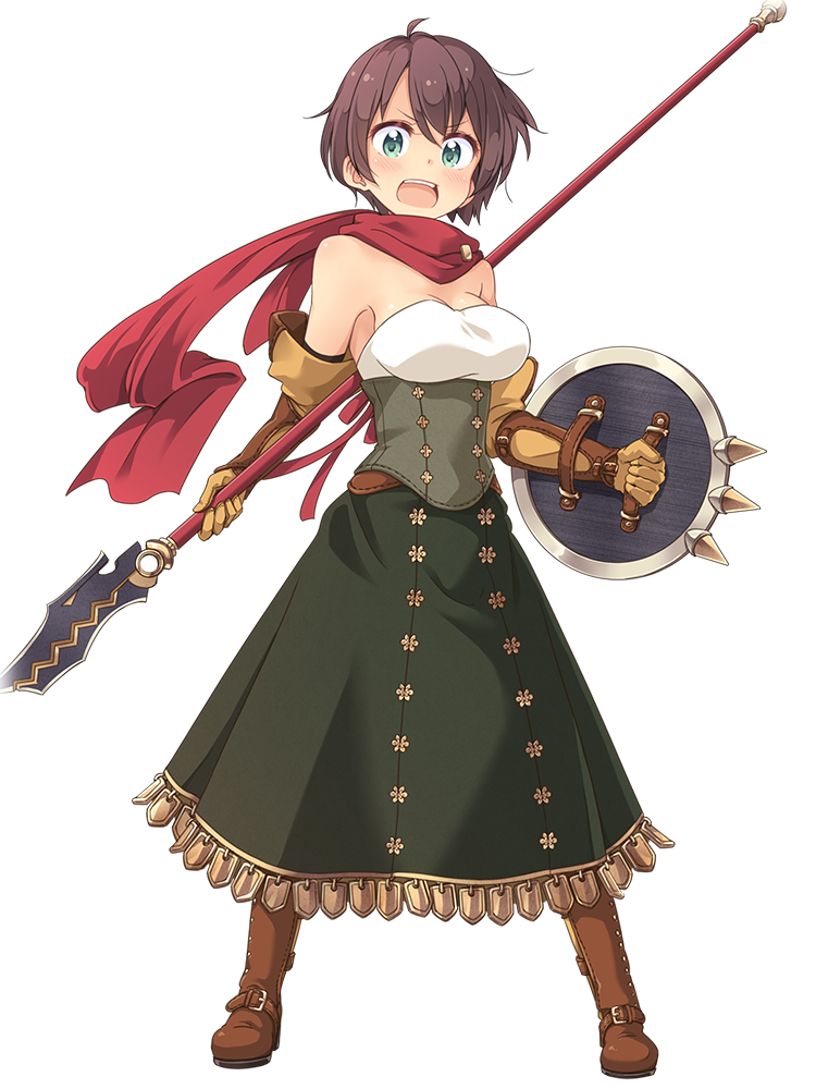 Kirara Fantasia - Anime art, , New game!, Anime, Longpost, Not anime, Anime Game