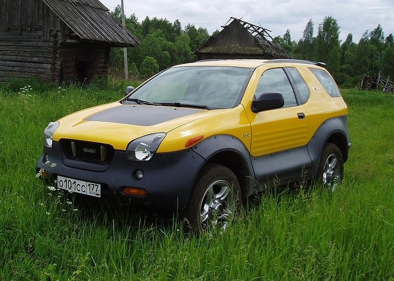 Isuzu Vehicross - Isuzu, Vehicross, Внедорожник, Видео, Длиннопост