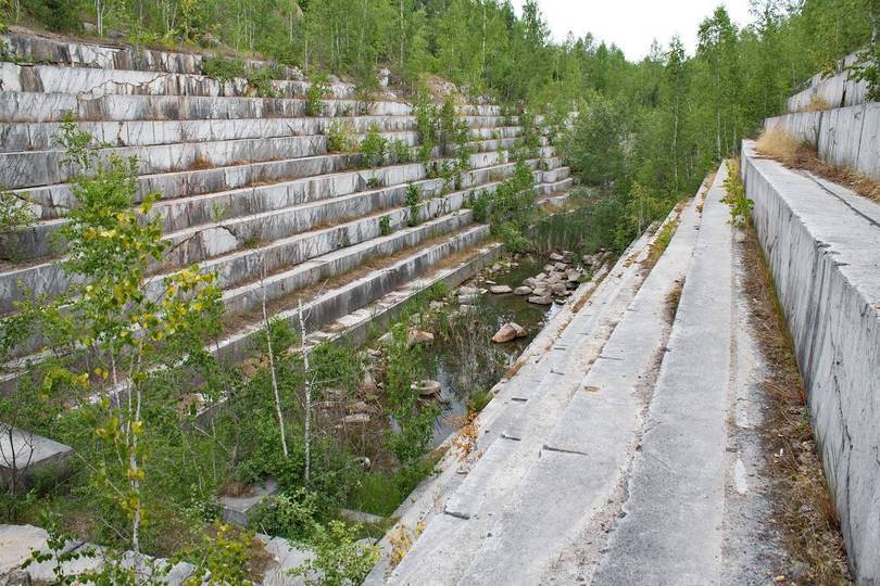 Marble quarry in the Novosibirsk region - Marble quarry, Novosibirsk, beauty, Career